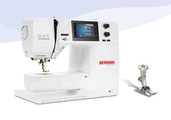 Save on the BERNINA 475 QE Shop Now